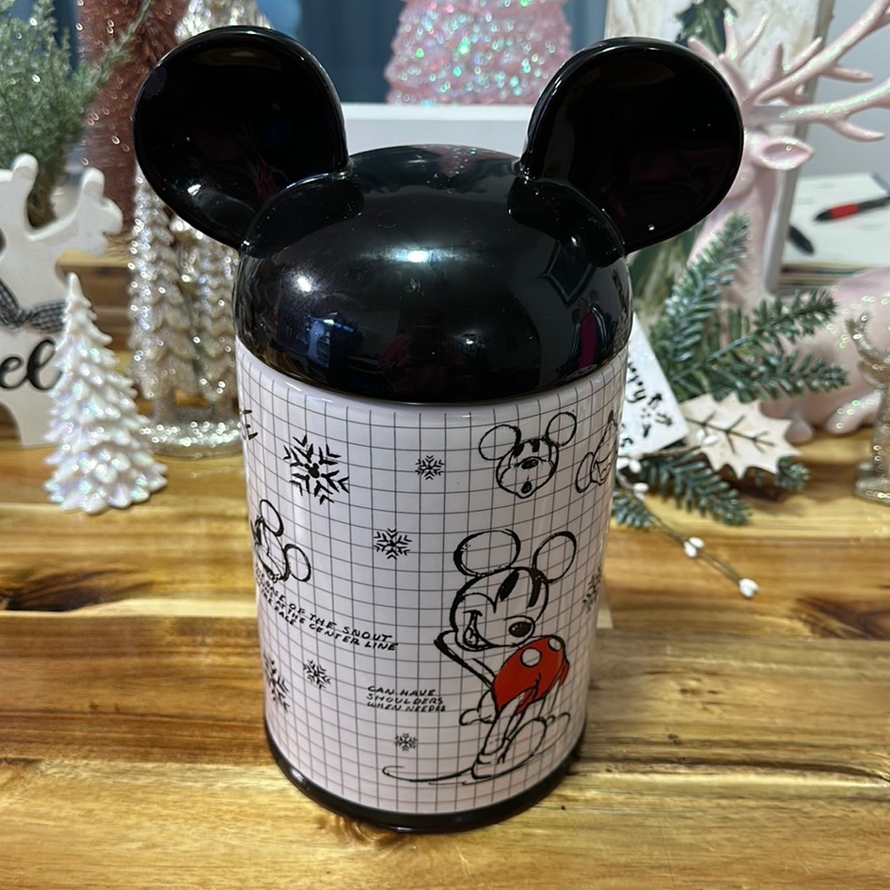 Mickey Mouse sketchbook cookie jar